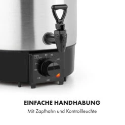 Biggie Eco Einkochautomat & Getränkespender 1000W 30-100°C Zapfhahn 9l -Heimladen 10034147 de 0006 logo