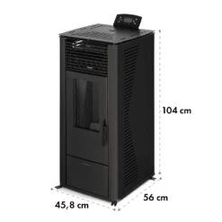 Energiewende Pelletofen 5/10 KW 5 Stufen Timer 18kg 250m³ Fernbedienung Schwarz 20 Energiewende Pelletofen 5/10 KW 5 Stufen Timer 18kg 250m³ Fernbedienung Schwarz -Heimladen 10034153 yy 0009 logo