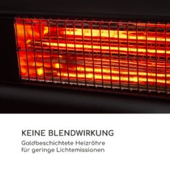 Gold Bar Shine Heizstrahler 2000W 2 X LED-Leuchte Aluminium -Heimladen 10034208 de 0004 logo