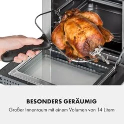 AeroVital Cube Chef Heißluftfritteuse 1700 W 14 Liter 16 Programme Ober- Und Unterhitze -Heimladen 10034217 de 0004 logo