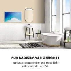 Wonderwall Air Art Strand Infrarotheizung 101x60cm 600W Fernbedienung -Heimladen 10034237 de 0005 logo