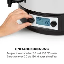 KonfiStar 40 Digital Einkocher Getränkespender 2500W 40L 100°C 180min -Heimladen 10034239 de 0004 logo
