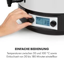KonfiStar 50 Digital Einkocher Getränkespender 2500W 50L 100°C 180min -Heimladen 10034240 de 0004 logo