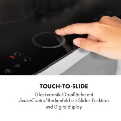 Delicatessa 80 Einbaukochfeld Induktion 3 Zonen 7400W Glaskeramik -Heimladen 10034243 de 0005 logo