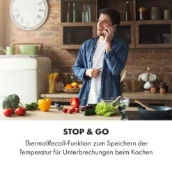 Delicatessa 80 Einbaukochfeld Induktion 3 Zonen 7400W Glaskeramik -Heimladen 10034243 de 0009 logo