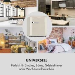 Audrey Mini Retro-Kühlschrank 48l 2 Ebenen -Heimladen 10034321 de 0003 logo