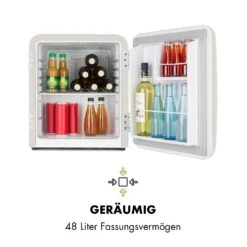 Audrey Mini Retro-Kühlschrank 48l 2 Ebenen -Heimladen 10034321 de 0007 logo