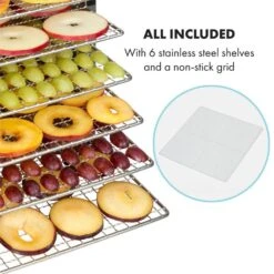 Flavour Dry Dörrautomat Temperatur: 35 - 75 °C Digitaler Thermostat -Heimladen 10034423 yy 0005 logo Klarstein Flavour Dry Doerrautomat schwarz