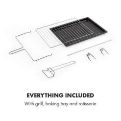 Masterchef 45 Mini-Backofen 45l 2000W 100-230 °C Timer Schwarz -Heimladen 10034496 yy 0008 logo Klarstein Masterchef 45 Mini Backofen 45l schwarz