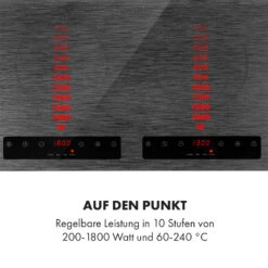 Varicook Steel Induktionskochfeld 3100W 10 Leistungsstufen Topfsensor 14 Varicook Steel Induktionskochfeld 3100W 10 Leistungsstufen Topfsensor -Heimladen 10034504 de 0004 logo
