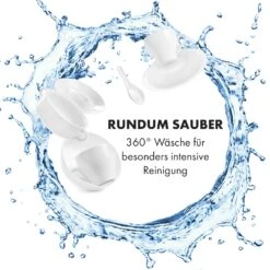 Azuria Geschirrspülmaschine 1380W 6,5L 6 Gedecke Schwarze Glasfront -Heimladen 10034510 de 0006 logo