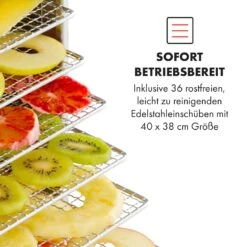 Master Jerky 550 Dörrautomat 2400W 40-90 °C 24h-Timer Edelstahl Silber -Heimladen 10034546 de 0004 logo