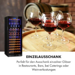 First Class 84 Weinkühlschrank 4 Dispenser 84 Fl. 5-22°C Touch Glastür -Heimladen 10034564 de 0003 logo