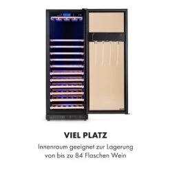 First Class 84 Weinkühlschrank 4 Dispenser 84 Fl. 5-22°C Touch Glastür -Heimladen 10034564 de 0005 logo