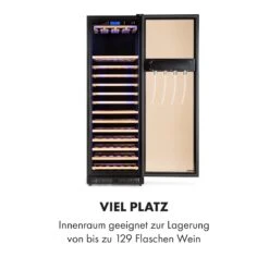 First Class 129 Weinkühlschrank 4 Dispenser 129Fl 5-22°C Touch Glastür -Heimladen 10034565 de 0005 logo