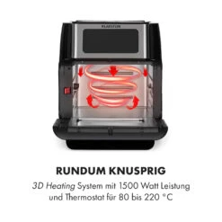 AeroVital Fry Heißluftfritteuse 1500W 10l Timer 9 Programme -Heimladen 10034575 de 0003 logo