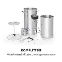 Brauheld Pro Maischekessel 2500W 30L 30-100°C Umwälzpumpe Edelstahl -Heimladen 10034586 de 0006 logo