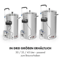 Brauheld Pro Maischekessel 2500W 30L 30-100°C Umwälzpumpe Edelstahl -Heimladen 10034586 de 0007 logo