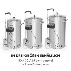 Brauheld Pro Maischekessel 2500W 35L 30-100°C Umwälzpumpe Edelstahl -Heimladen 10034587 de 0007 logo
