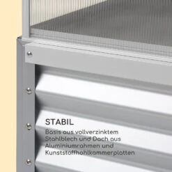 High Grow Advanced Hochbeet Mit Dach 120x95x100cm 540l Stahl Verzinkt -Heimladen 10034687 de 0004 logo