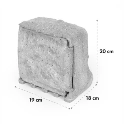 Power Rock Twilight 5 4-fach-Gartensteckdose IP44 Dämmerlichtsensor 5m -Heimladen 10034693 yy 0007 logo Waldbeck Power Rock Twilight Gartensteckdose