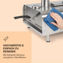 Diavolo Pizza-Pelletofen Inkl. Pizzastein Thermometer Edelstahl 13 Diavolo Pizza-Pelletofen Inkl. Pizzastein Thermometer Edelstahl -Heimladen 10034709 de 0005 logo