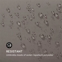 Flex-Shade L Sonnenschirm 130 X 180 Cm Polyester UV 50 Dunkelgrau -Heimladen 10034726 yy 0004 logo Blumfeldt Flex Shade L Sonnenschirm 130x180 grau