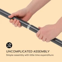 Flex-Shade L Sonnenschirm 130 X 180 Cm Polyester UV 50 Taupe -Heimladen 10034727 yy 0008 logo Blumfeldt Flex Shade L Sonnenschirm 130x180 taupe