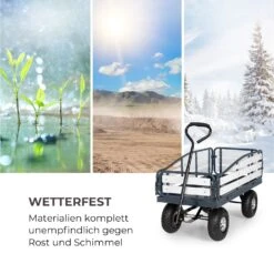 Ventura Handwagen Bollerwagen Schwerlast 300 Kg Wetterfest Stahl WPC -Heimladen 10034736 de 0008 logo