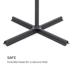 Twin Peaks Sonnenschirm Sonnenschutz 456 X 245 X 268 Cm Polyester -Heimladen 10034740 yy 0004 logo Blumfeldt Twin Peaks Sonnenschirm creme