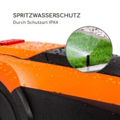 Garden Hero Rasenmähroboter 5,2 Ah Akkubetrieb Bis 1.200 M² Orange -Heimladen 10034749 de 0004 logo
