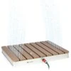 Sumatra Breeze Square Gartendusche WPC Aluminium 70x55cm Eckig -Heimladen 10034759 yy 0001 titel