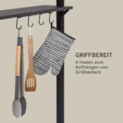 Steakhouse Wings Pavillon 244x260x152cm 160 G/m² PE Flammhemmend Stahl -Heimladen 10034765 de 0008 logo