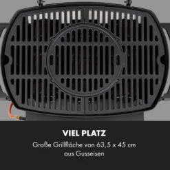 Vanquish Gasgrill 3 Edelstahlbrenner 3 X 3 KW 63,5 X 45 Cm Grillfläche -Heimladen 10034805 de 0006 logo