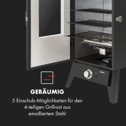 Pasadena Gas-Räuchergrill 2,5 KW Heizleistung 180 °C / 350 °F Max. -Heimladen 10034818 de 0005 logo