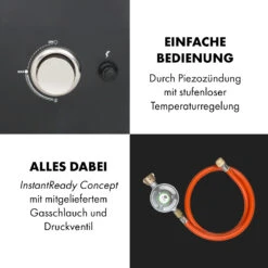 Pasadena Gas-Räuchergrill 2,5 KW Heizleistung 180 °C / 350 °F Max. -Heimladen 10034818 de 0008 logo