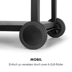 Pizzaiolo Pro Pizza-Gasgrill 76x143x66cm Schamottestein Stahl Mobil -Heimladen 10034844 de 0007 logo