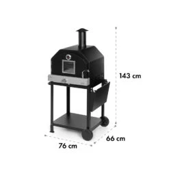 Pizzaiolo Pro Pizza-Gasgrill 76x143x66cm Schamottestein Stahl Mobil -Heimladen 10034844 yy 0010 logo