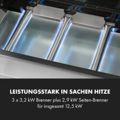 Valkyrie Gasgrill 3x3,2 + 2,9 KW Sichtfenster 54x42 Cm Grill Edelstahl 16 Valkyrie Gasgrill 3x3,2 + 2,9 KW Sichtfenster 54x42 Cm Grill Edelstahl -Heimladen 10034845 de 0005 logo