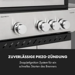 Valkyrie Gasgrill 3x3,2 + 2,9 KW Sichtfenster 54x42 Cm Grill Edelstahl 20 Valkyrie Gasgrill 3x3,2 + 2,9 KW Sichtfenster 54x42 Cm Grill Edelstahl -Heimladen 10034845 de 0009 logo