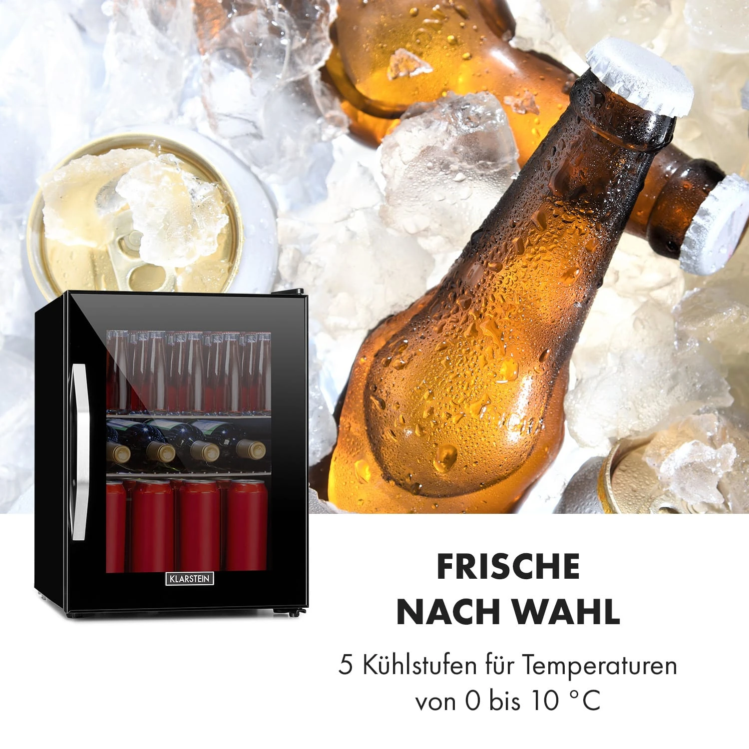 Beersafe M Onyx Kühlschrank 33 Liter 2 Böden Panoramaglastür 7 Beersafe M Onyx Kühlschrank 33 Liter 2 Böden Panoramaglastür – Bild 5