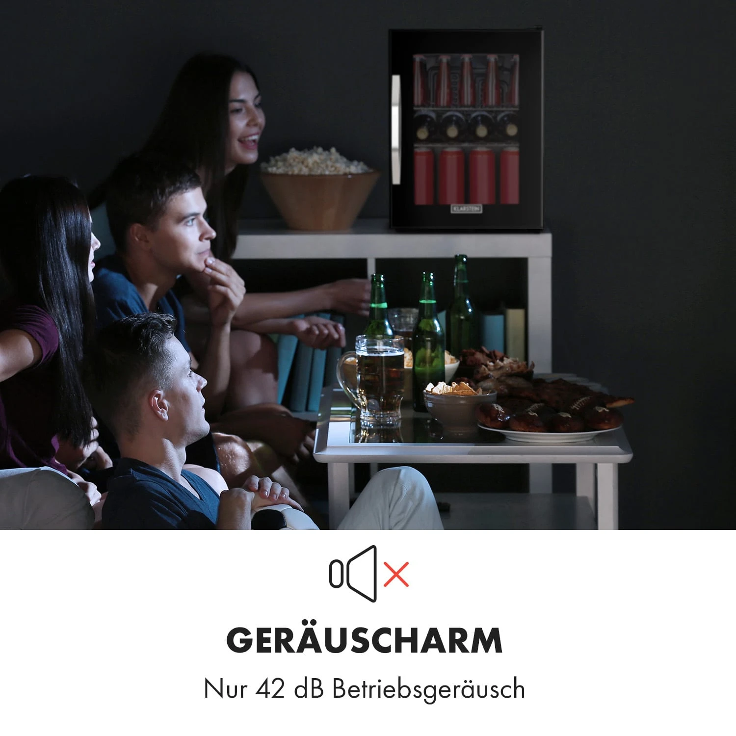 Beersafe M Onyx Kühlschrank 33 Liter 2 Böden Panoramaglastür 10 Beersafe M Onyx Kühlschrank 33 Liter 2 Böden Panoramaglastür – Bild 8