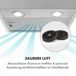 Structura Inselabzugshaube Abluft 641 M³/h Max. LED-Licht Edelstahl -Heimladen 10034849 de 0007 logo