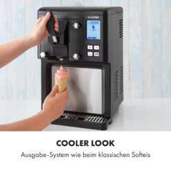 Sweet Sundae Eiscrememaschine Kompressor 1,5l Edelstahl Schwarz -Heimladen 10034911 de 0003 logo