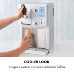 Sweet Sundae Eiscrememaschine Kompressor 1,5l Edelstahl Weiß -Heimladen 10034912 de 0003 logo