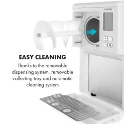 Sweet Sundae Eiscrememaschine Kompressor 1,5l Edelstahl Weiß -Heimladen 10034912 uk 0008 logo Klarstein Sahnehaeubchen Eiscrememaschine weiss