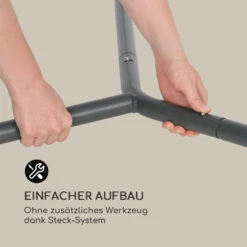 Ischia Rahmen 187 X 258 X 202 Cm (BxHxT) Stahl Grau -Heimladen 10034958 de 0004 logo