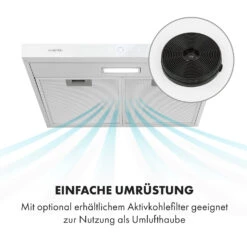 Contempo Neo Unterbau-Dunstabzugshaube 60cm 175m³/h LED Edelstahl Acryl Weiß -Heimladen 10034961 de 0003 logo