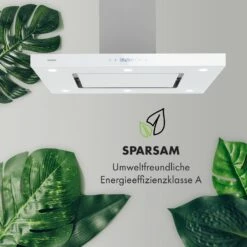 Valeria Inselhaube 90cm 650m³/h Touch EEC A LED Glas Edelstahl -Heimladen 10034974 de 0005 logo