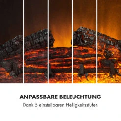 Etna Elektrokamin 1800W Wochentimer Fernbedienung LED -Heimladen 10035042 de 0007 logo